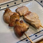 まる吉 - ハツ、豚バラ