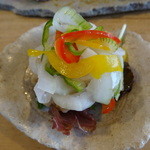 鮨 笹元 - 鯖の南蛮風