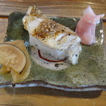 鮨 笹元 - 赤ムツ（喉黒）の炙り寿司