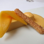 プレヴナンス -  マンゴーパルフェ、ソース・サヴァイヨン