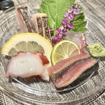 日本酒バルおちょこ。 - お刺身の盛合せ（1人前）
