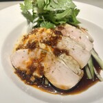 日本酒バルおちょこ。 - よだれ鶏