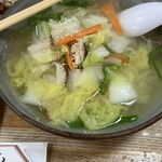 あかぎ - 温麺　冷麺の温かい感じ