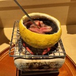 銀座 しのはら - すき焼き