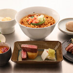 めんとスープ - 料理写真:オマールブルーコース