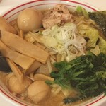 蒙古タンメン中本 - 魚介豆乳タンメン