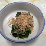 お食事 まるやま - おひたし