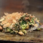 お好み焼屋みっちゃん - カラッとした「ねぎ焼き」ദ്ദി˙◡･)