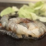 お好み焼屋みっちゃん - 「えび塩焼き」 ( ☉д⊙)デカっ！