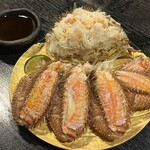 かに・ふぐ専門 蟹吉 - ずわい蟹茹で　1人半匹