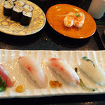 琉球回転寿司 海來 -  見た目はきれい