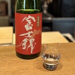 日本料理FUJI - ☆富士錦　旨辛純米　30℃程のぬる燗で