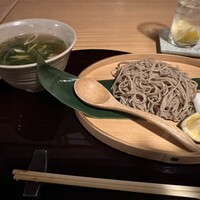 からすみ蕎麦 月と松 -  からすみ蕎麦 月と松 -