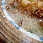 ばんや -  スープの表情　袋麺のそれにそっくり