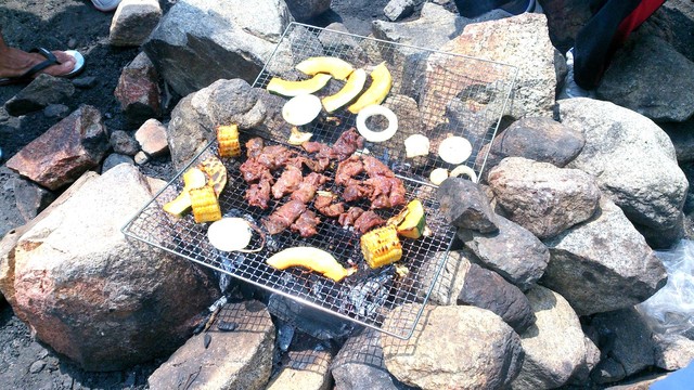 予約でバーベキュー料理を用意してくれるので手ぶらでハイキング By Lago 紅葉の茶屋 新神戸 すき焼き 食べログ