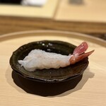 温石 - ⑥ 赤座海老の焼きしゃぶ