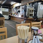 坂内食堂 - 最初にレジでオーダーしお支払いします