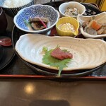 旬菜の味わい がら里 - 花かごランチ　筑前煮