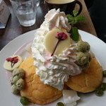  ふわふわパンケーキです。