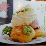 カフェブルー -  メニューです。