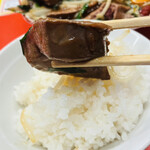 レバニラ中華 満腹 - 