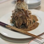 幸蘭 - 棒々鶏　濃いめの味付けがいい