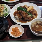 幸蘭 - 酢豚定食　変わらぬ味