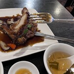 中国料理 隆 - ナイフとフォークで頂くスタイルです。