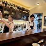 ドラゴン ショクドウ - オーナーシェフの中尾氏とお話し出来ると得した気持ちになる…(☝︎ ՞ਊ ՞)☝︎