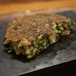 Moegi - 中はフカフカ生地で、ネギはシャキ感があって美味しい