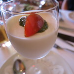 マルシェロロ -  前菜　ゴマプディング