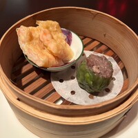 チャイナルーム - 点心師おすすめの点心二種盛り合わせ