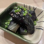 蕎麦 柳屋 新栄 - 揚げ浸しなす