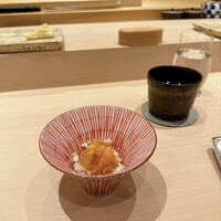 寿し 江草 - 枝幸産海明けの毛蟹＆バフンウニ  