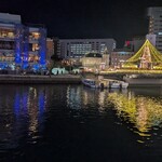 札幌かすそばtoてんぷら風土 - 中洲は華やかだ