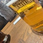 札幌かすそばtoてんぷら風土 - プレモルで乾杯