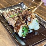 神鶏 - ピーマンの肉巻き＠318
            ⇒見た目からして絶対うまいでしょ。というビジュ！
            