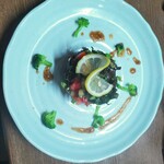 味の蔵どんつく - トマトとナスのサラダ