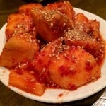 小野田商店 - さっぱりと山芋キムチで！