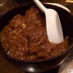 小野田商店 - 裏メニューからホルモンカレーです！