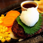 ハンバーガー&ステーキ BLA diner - 和風おろしハンバーグ！