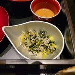 Japanese cuisine Hanakidori - 野泽菜细切
