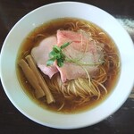 らあめん サンド - 鶏そば（大盛）