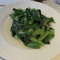 新橋亭 - ガイラン菜炒め