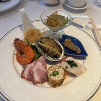 新橋亭 - 豪華前菜８種盛り