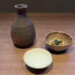 手打蕎麦 こより - 野沢菜と手取川