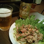 フェンネル -  ナムトックムー。辛味、香草、ビールに合うなぁ～！