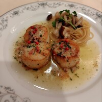 レストラン香味屋 - ホタテ　ガーリックソース