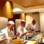 銀座 しのはら - みなさん楽しそうで雰囲気も良かったです