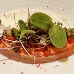 Filemone - 八ヶ岳鱒のカルパッチョ